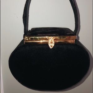 VINTAGE ⭐️ CAROLYNE BARTON HANDBAG WITH MIRROR